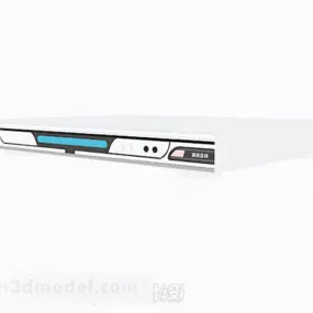 Family White Dvd Player V1 3d model