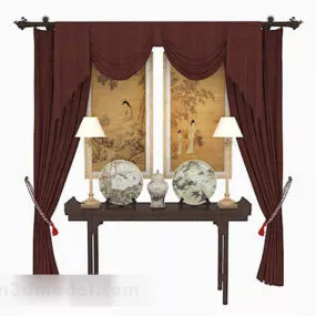 Chinese Home Furnishings 3d model