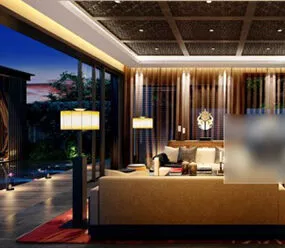 Living Room Scene 3d model
