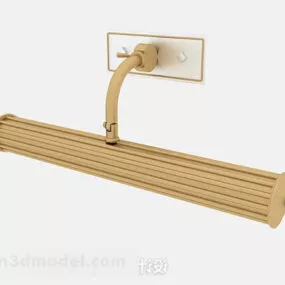 Yellow Wall Lamp V11 3d model