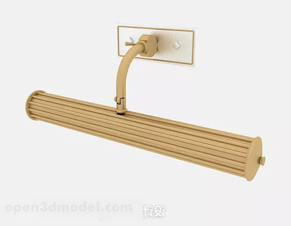 Yellow Wall Lamp V11 3d model Yellow Wall Lamp V11 3d model