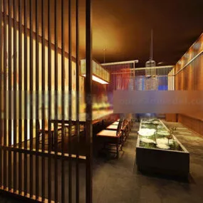Restaurant V2 3d model