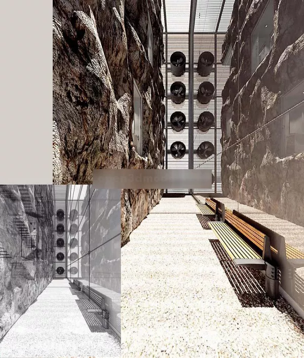 The Showroom Building 3d model