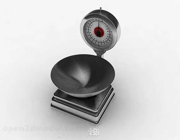 Black Metal Scales 3d model Black Metal Scales 3d model