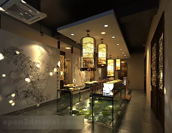 The Picture Gallery Exhibition 3d model