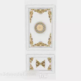 European Carved Decorative 3d model