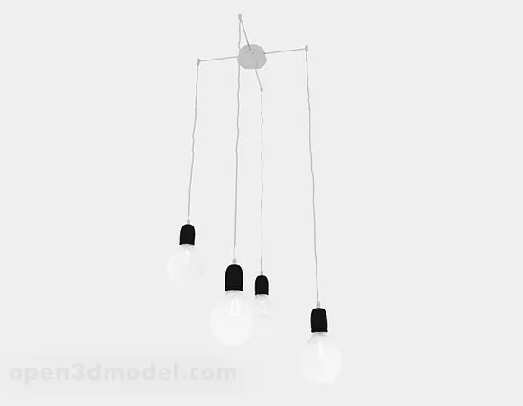 Classic Light Bulb 3d model