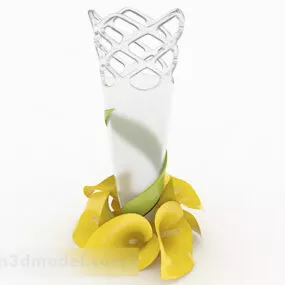 Glass Furnishings Decoration 3d model