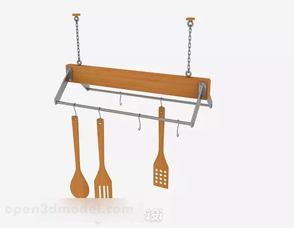 Kitchen Utensil Suspension 3d model Kitchen Utensil Suspension 3d model