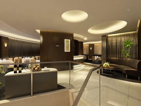 Restaurant On The Second Floor Interior 3d model Restaurant On The Second Floor Interior 3d model