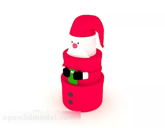 Noel Decorative Things 3d model