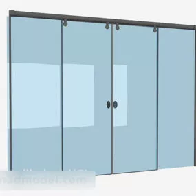 Sliding Glass Door 3d model