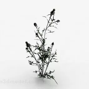 Wild Green Vegetation 3d model