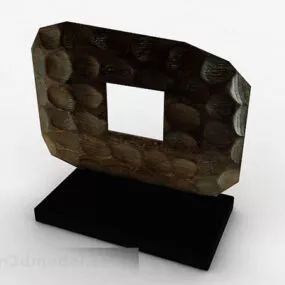 Wooden Furnishings 3d model