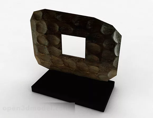 Wooden Furnishings 3d model Wooden Furnishings 3d model