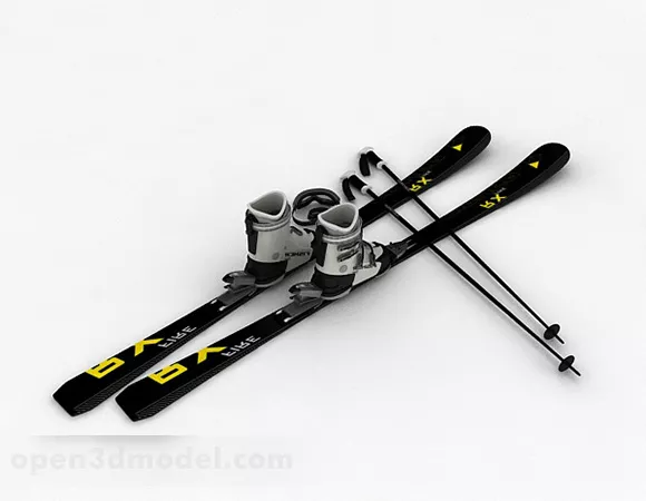 Sleigh Sport 3d model Sleigh Sport 3d model