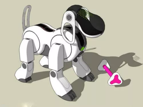 Aibo Robot Dog 3d model Aibo Robot Dog 3d model