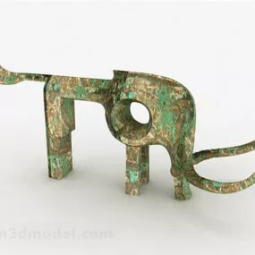 Abstract Home Furnishings 3d model