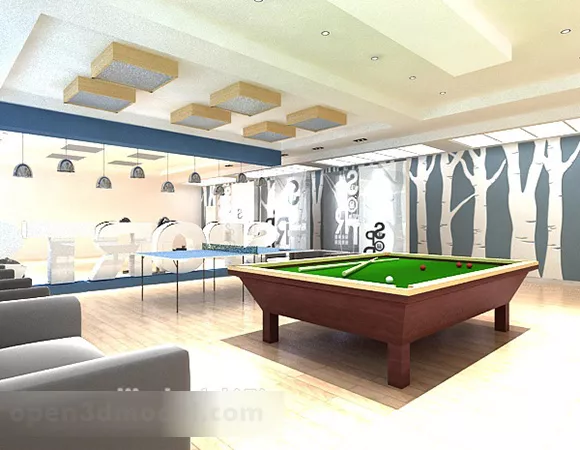 Deco Club Furniture 3d model