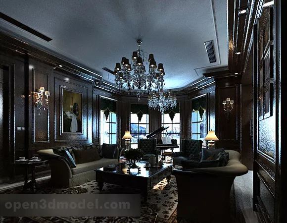 Villa Villekulla 3d model