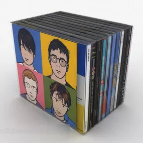 Anime Dvd Disc 3d model