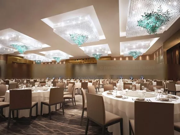 Ballroom Interior 3d model Ballroom Interior 3d model