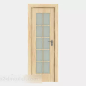 Bath Room Door 3d model
