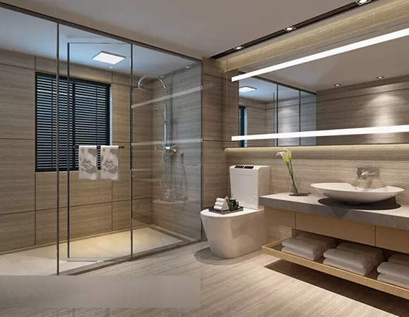 Bathroom Shower Room Interior 3d Model - .Max, .Vray - Open3dModel