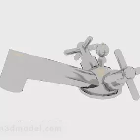 Bathroom Simple Faucet 3d model