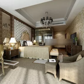 Bedroom Design Interior 3d model