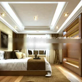 Bedroom Modern Design Interior 3d model
