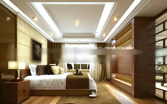 Bedroom Modern Design Interior 3d model Bedroom Modern Design Interior 3d model