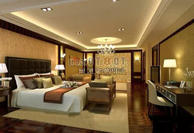 Modern Minimal Bedroom Interior 3d model Modern Minimal Bedroom Interior 3d model