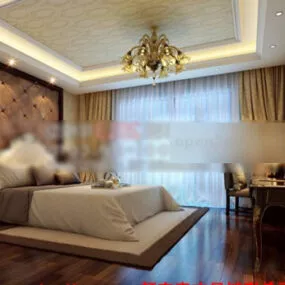 Bedroom Design Interior V3 3d model