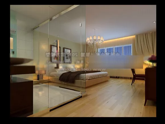 Bedroom Hotel Design Interior 3d model Bedroom Hotel Design Interior 3d model
