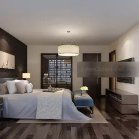 Bedroom 853d Model Interior 3d model