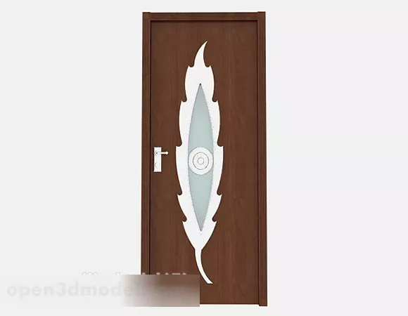Bedroom Door V1 3d model Bedroom Door V1 3d model