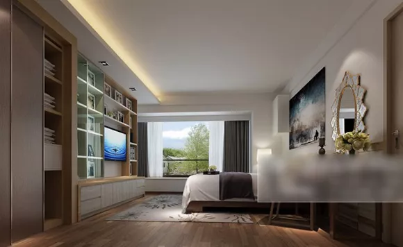 Bedroom Home Tv Cabinet Interior 3d model Bedroom Home Tv Cabinet Interior 3d model
