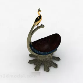 Bird Sculpt Home Furnishings Decor 3d model