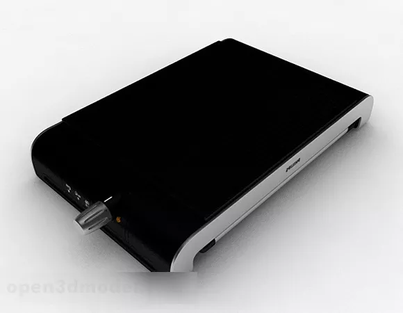 Vintage Electrical Dvd Player 3d model