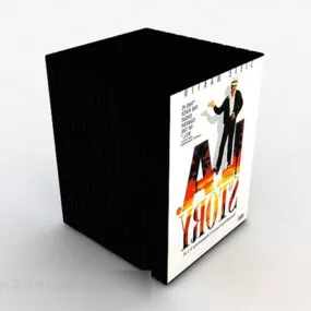 Black And White Dvd Disc Set 3d model