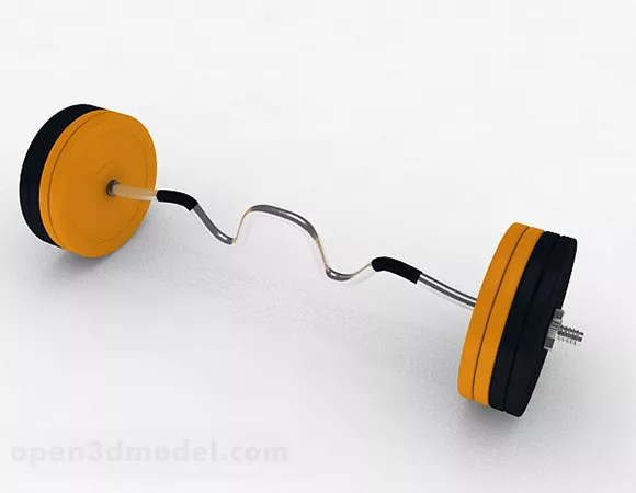 Gym Machine With Controller Lcd 3d model