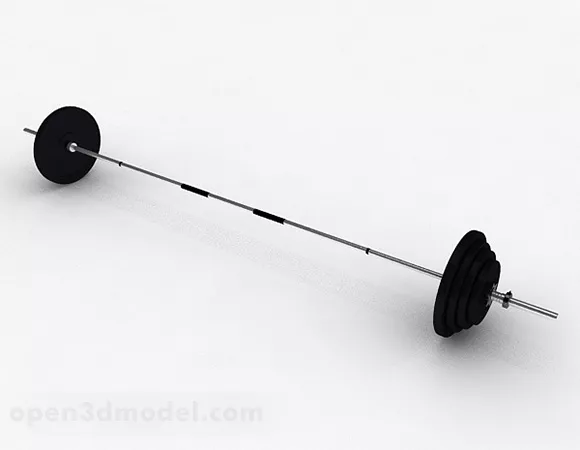 Gym Bench High Back 3d model