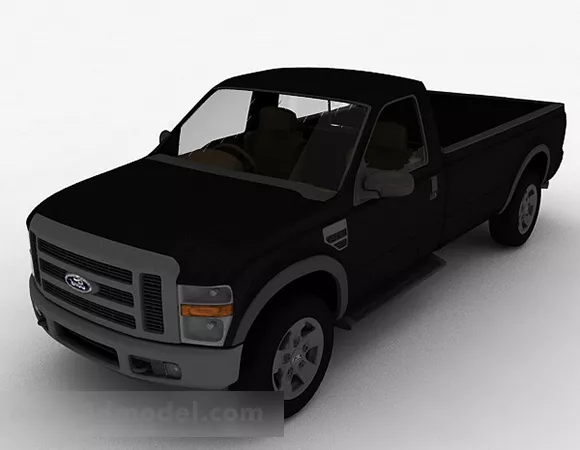 Black Car 3d model Black Car 3d model