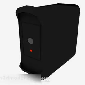 Black Computer Host 3d model