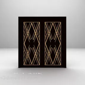 Black Door Free 3d model