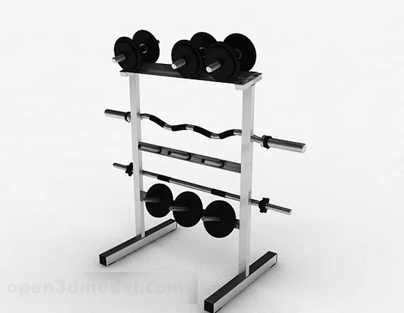 Small Dumbbell 3d model