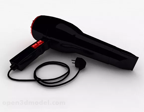 Dryer With Hanger Equipment 3d model