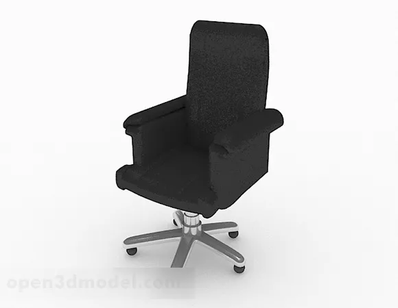 Black Design Chair Furniture 3d model Black Design Chair Furniture 3d model
