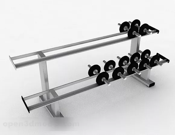 Small Dumbbell 3d model